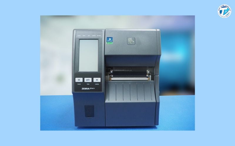 Máy in decal tem nhãn Zebra ZT411